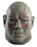 Guardians of the Galaxy Drax the Destroyer deluxe latex mask costume accessory for adults.