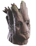 Guardians of the Galaxy Vol. 2 Groot deluxe overhead latex mask costume accessory for adults.