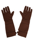 Captain America The Winter Soldier retro gloves costume accessory for adults.