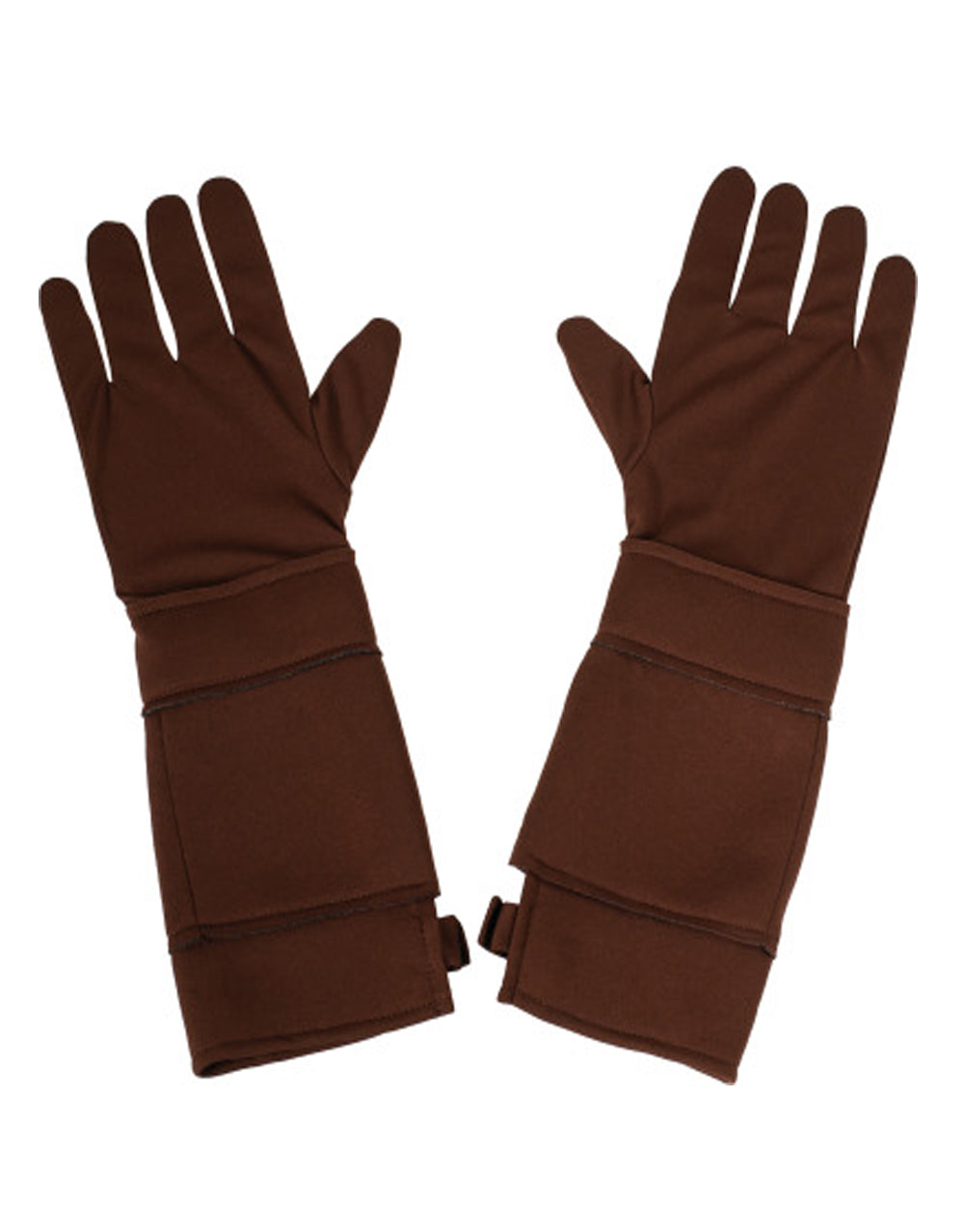 Captain America The Winter Soldier retro gloves costume accessory for adults.