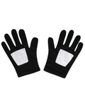 Ultimate Spider-Man black gloves costume accessory for kids.