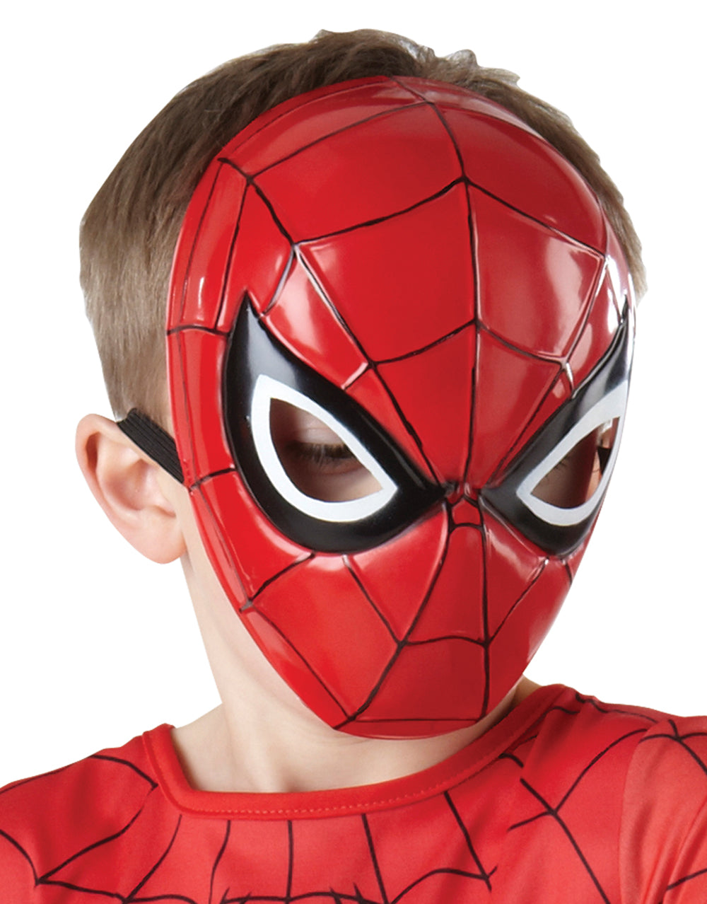 Ultimate Spider-Man 1/2 mask costume accessory for kids.