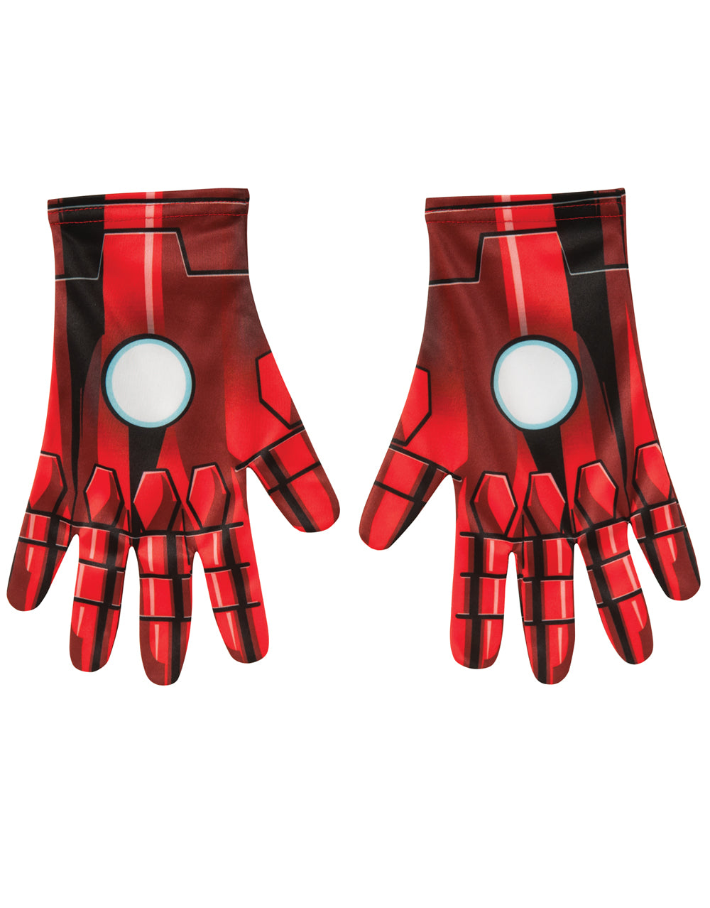 Marvel Comics Iron Man gloves costume accessory for adults.