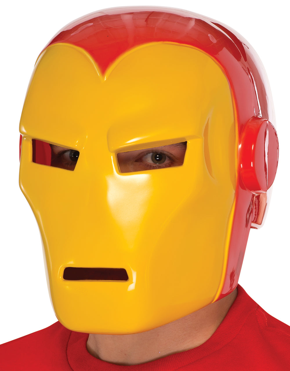 Marvel Comics Iron Man deluxe full head mask costume accessory for adults.