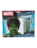 Marvel Comics Hulk wig and makeup kit costume accessory.