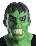 Marvel Comics Hulk deluxe latex mask costume accessory for adults.