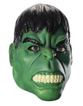 Marvel Comics Hulk 3/4 mask costume accessory for adults.