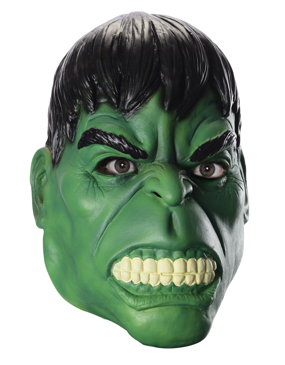 Marvel Comics Hulk 3/4 mask costume accessory for adults.