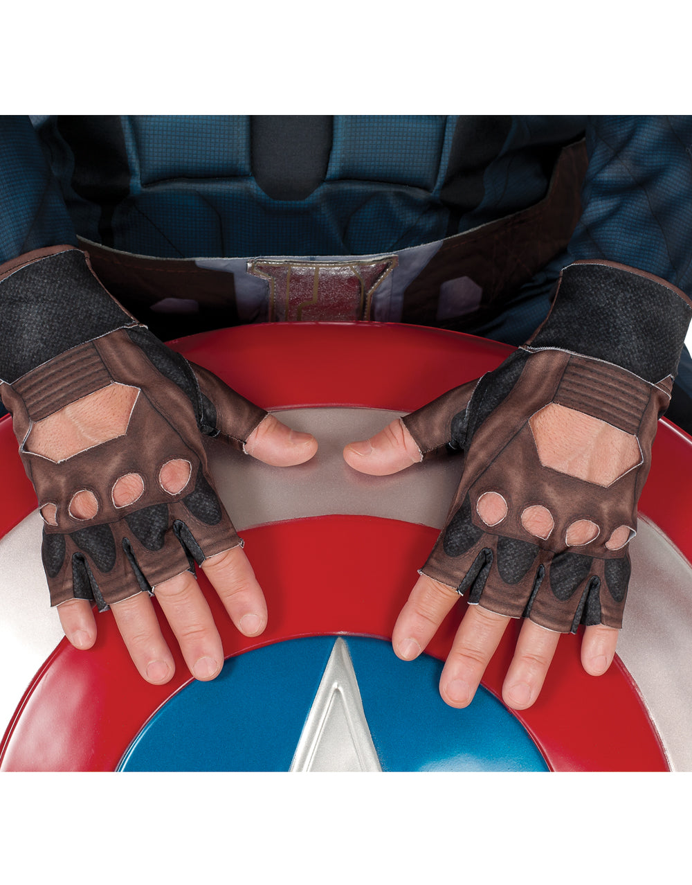 Captain America The Winter Soldier stealth gloves costume accessory for kids.