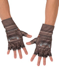 Avengers Age of Ultron Captain America gloves costume accessory for adults.