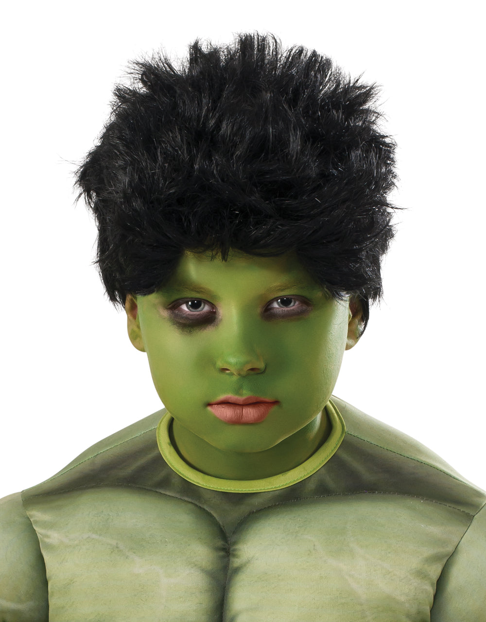 Avengers Age of Ultron Hulk wig costume accessory for kids.