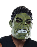 Avengers Age of Ultron Hulk 3/4 mask costume accessory for adults.