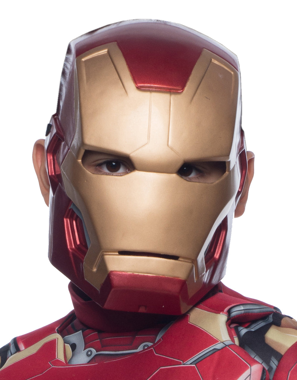 Avengers Age of Ultron Iron Man Mark 43 molded 1/2 mask costume accessory for kids.