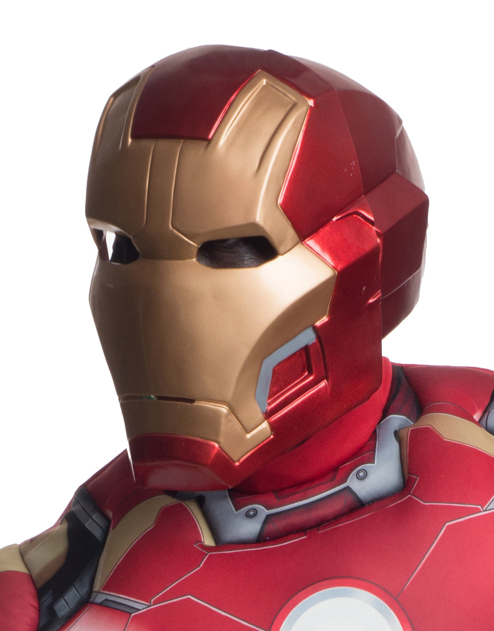 Avengers Age of Ultron Iron Man Mark 43 deluxe 2 piece mask costume accessory for adults.