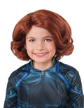 Avengers Age of Ultron Black Widow wig costume accessory for kids.