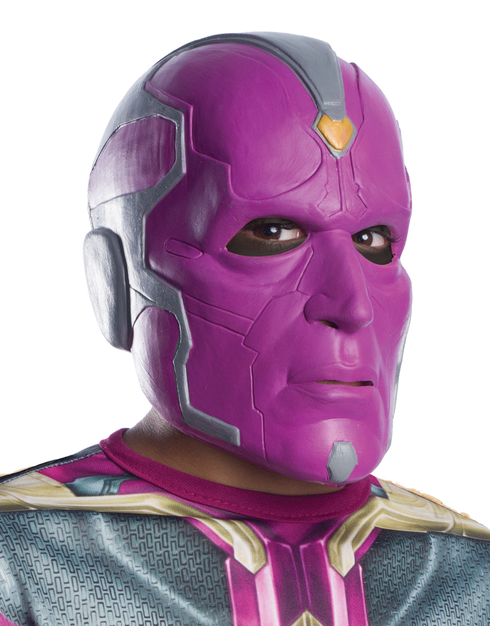 Avengers Age of Ultron Vision 3/4 mask costume accessory for kids.
