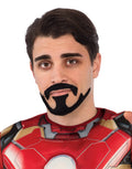 Avengers Age of Ultron Tony Stark moustache and goatee costume accessory for adults.