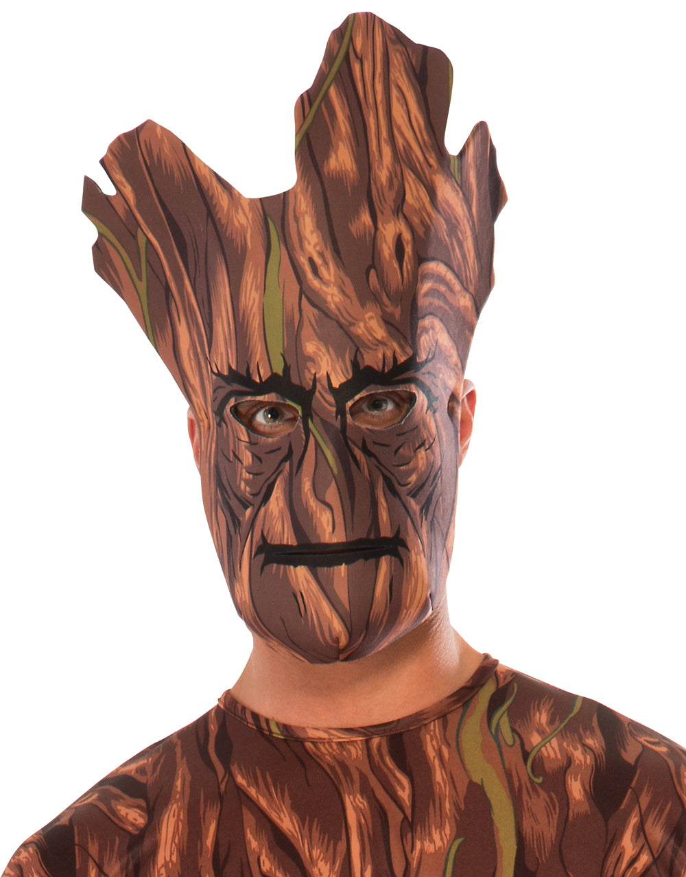 Guardians of the Galaxy Groot mask costume accessory for kids.