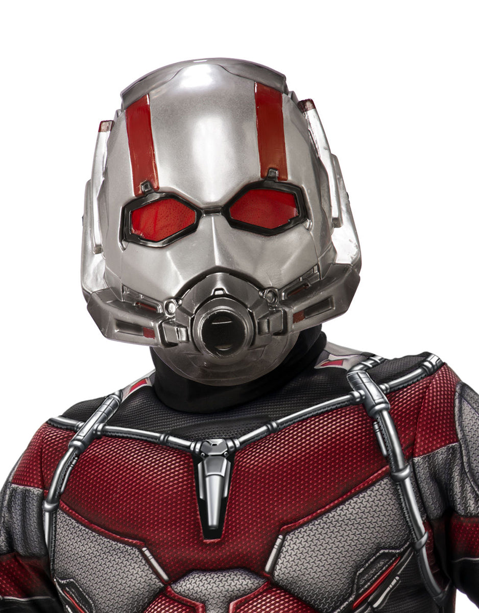 Ant-Man and the Wasp Ant-Man half mask costume accessory for kids.