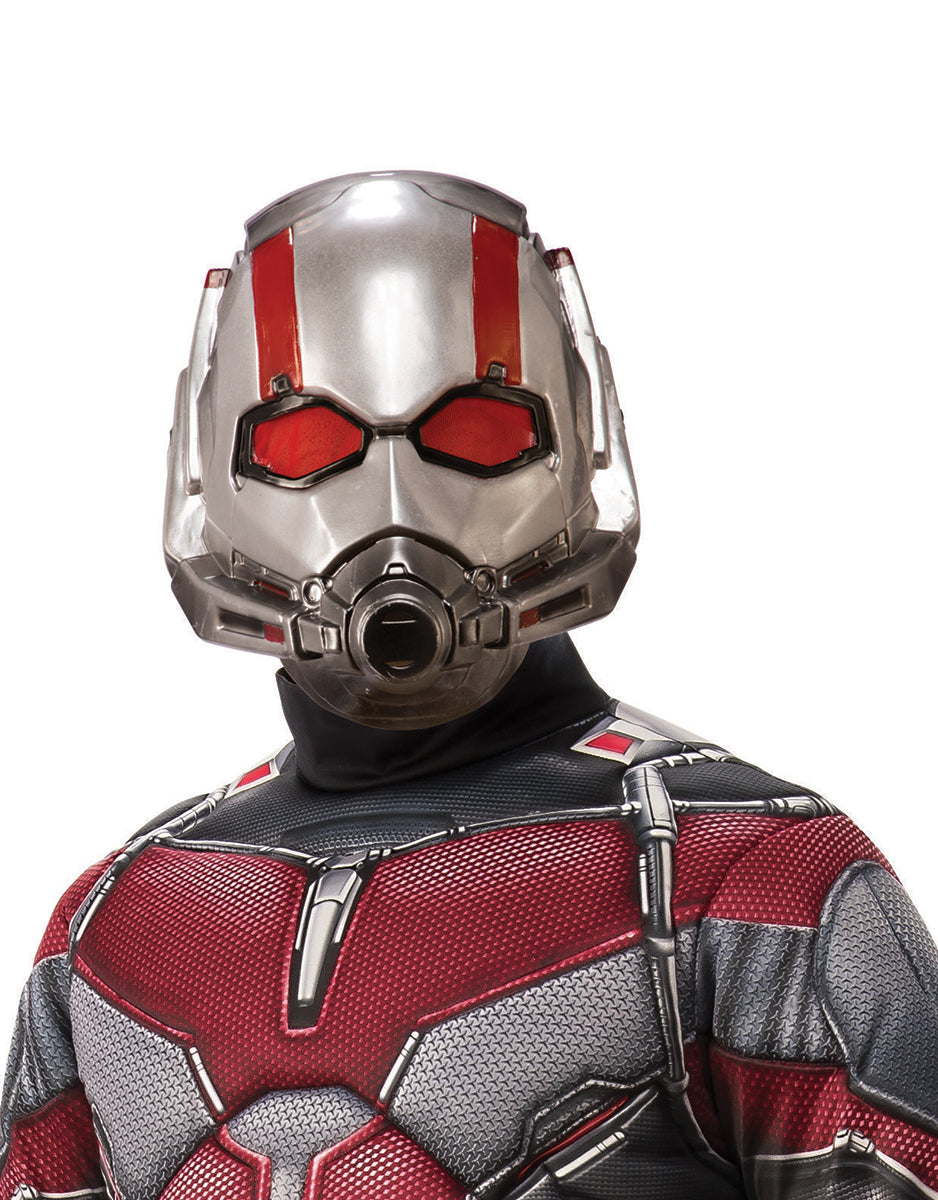 Ant-Man and the Wasp Ant-Man half mask costume accessory for adults.