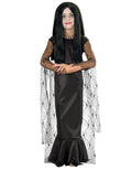 The Addams Family Morticia costume for kids.