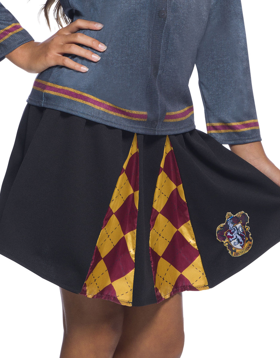 Harry Potter Gryffindor skirt costume for kids.