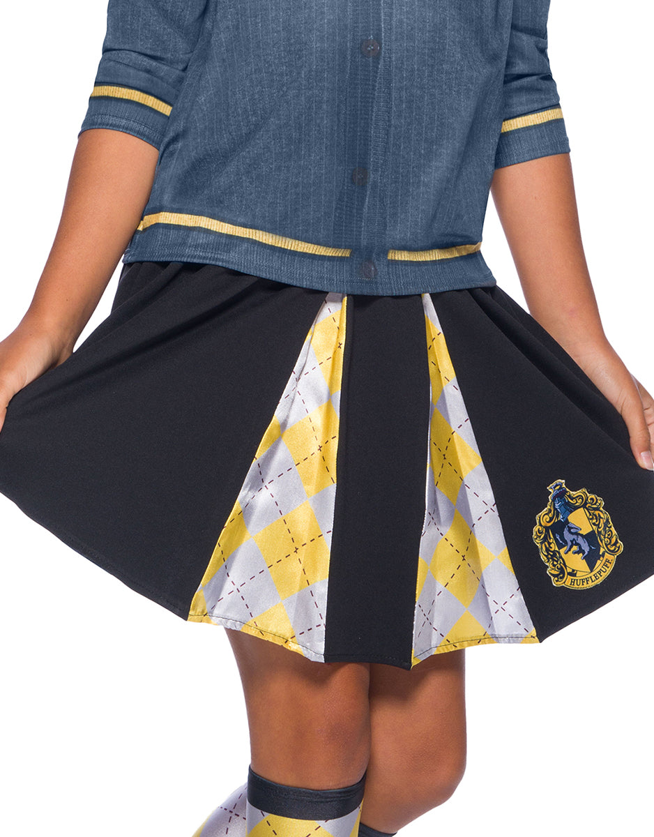 Harry Potter Hufflepuff skirt costume for kids.