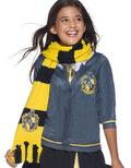 Harry Potter Hufflepuff scarf costume accessory for kids and adults.