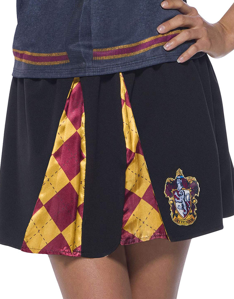 Harry Potter Gryffindor skirt costume for women.