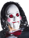 Saw Billy half mask costume accessory for adults.