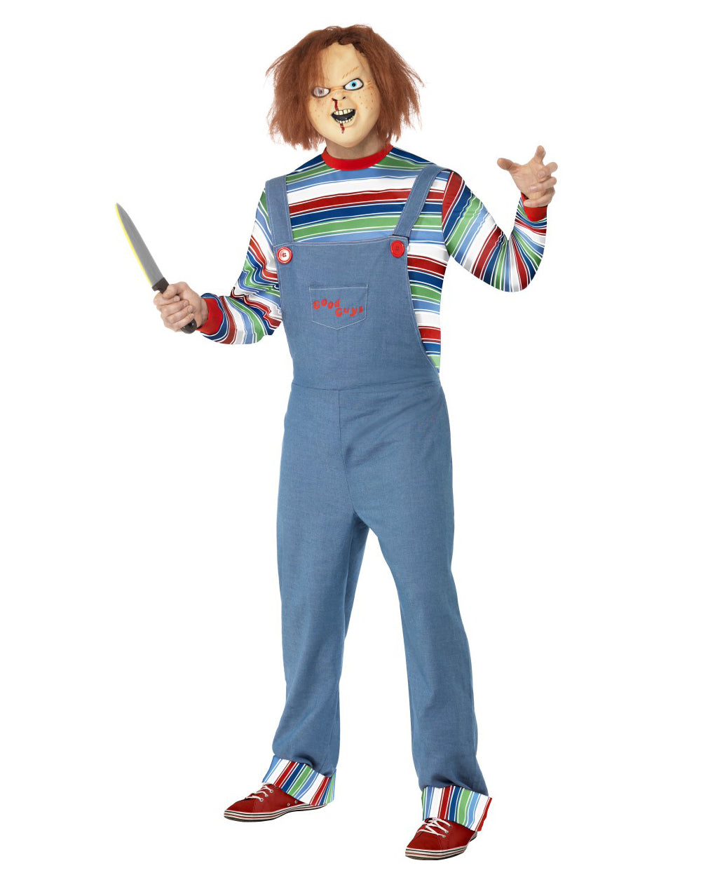 Childs Play Chucky costume for adults.
