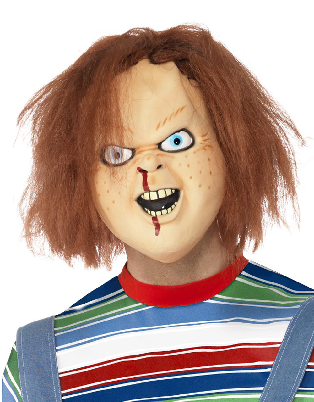 Childs Play Chucky mask costume accessory for adults.