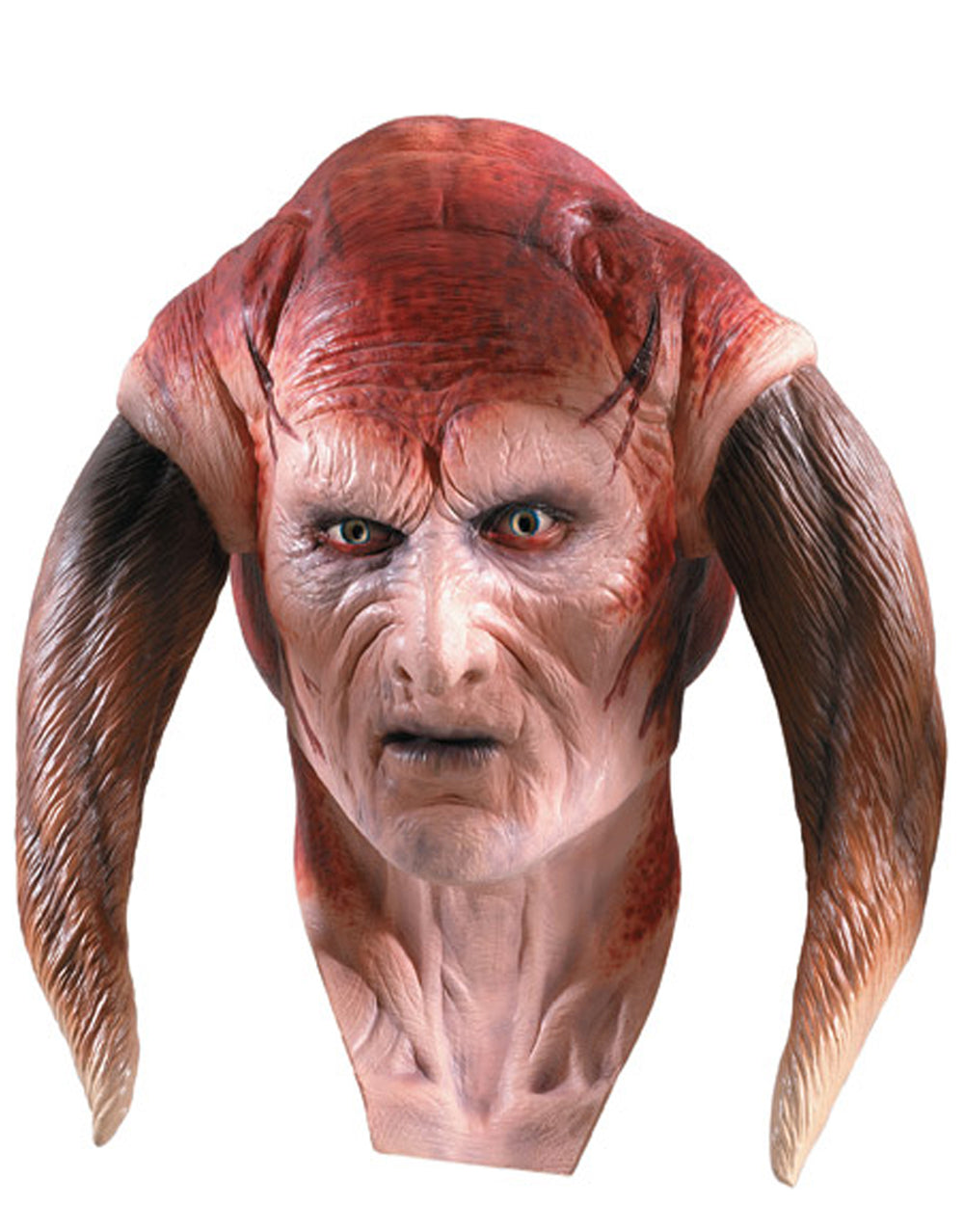 Star Wars Saesee Tiin full overhead mask costume accessory for adults.