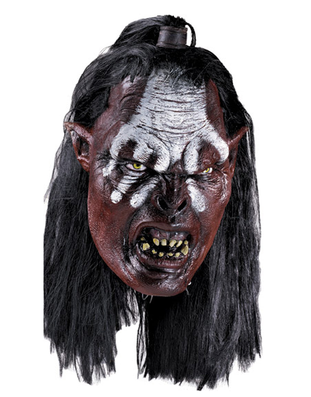 Lord of the Rings Lurtz mask costume accessory for adults.