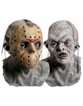 Friday the 13th Jason Voorhees full oversized mask costume accessory for adults.
