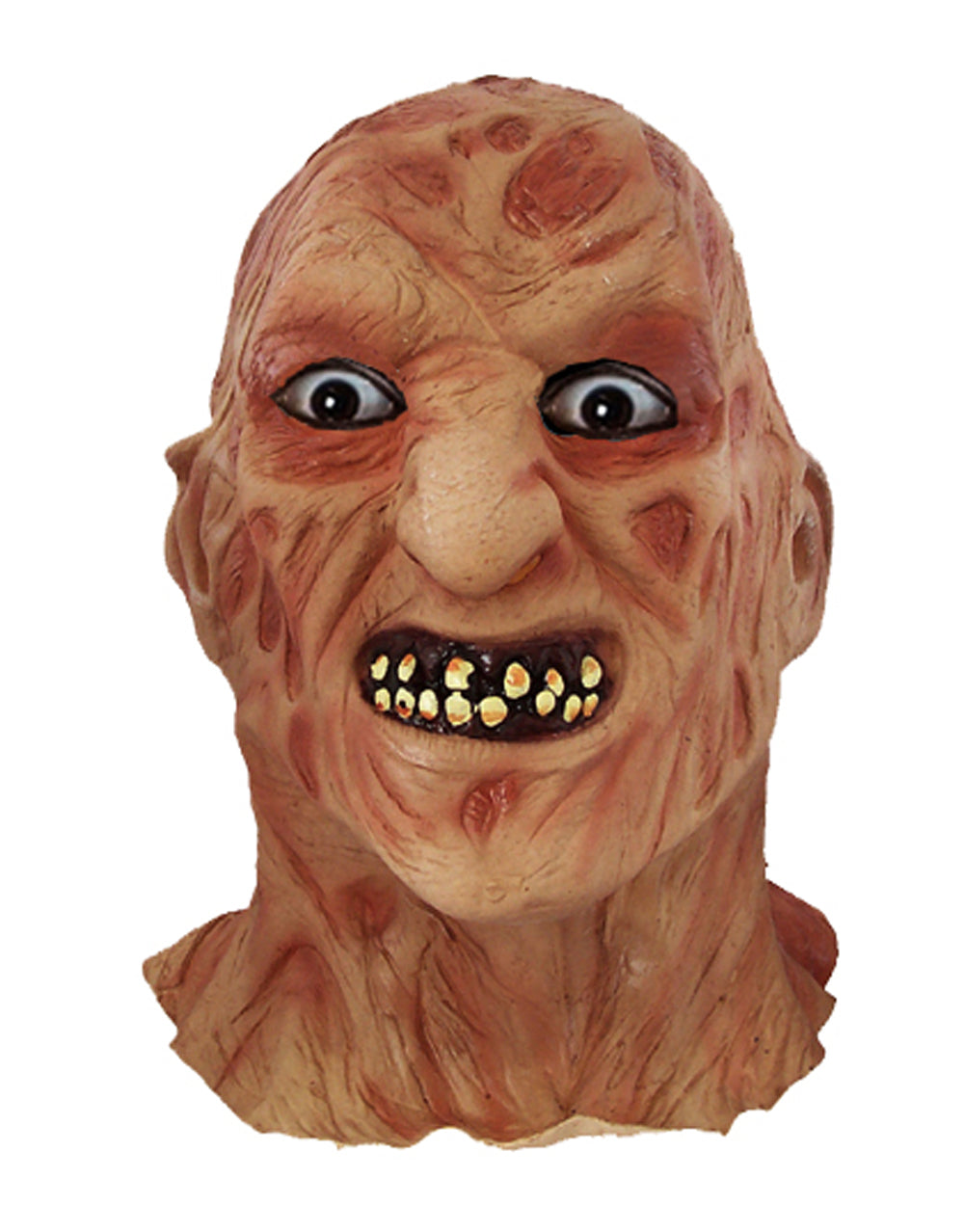 A Nightmare on Elm Street Freddy Krueger full mask costume accessory for adults.
