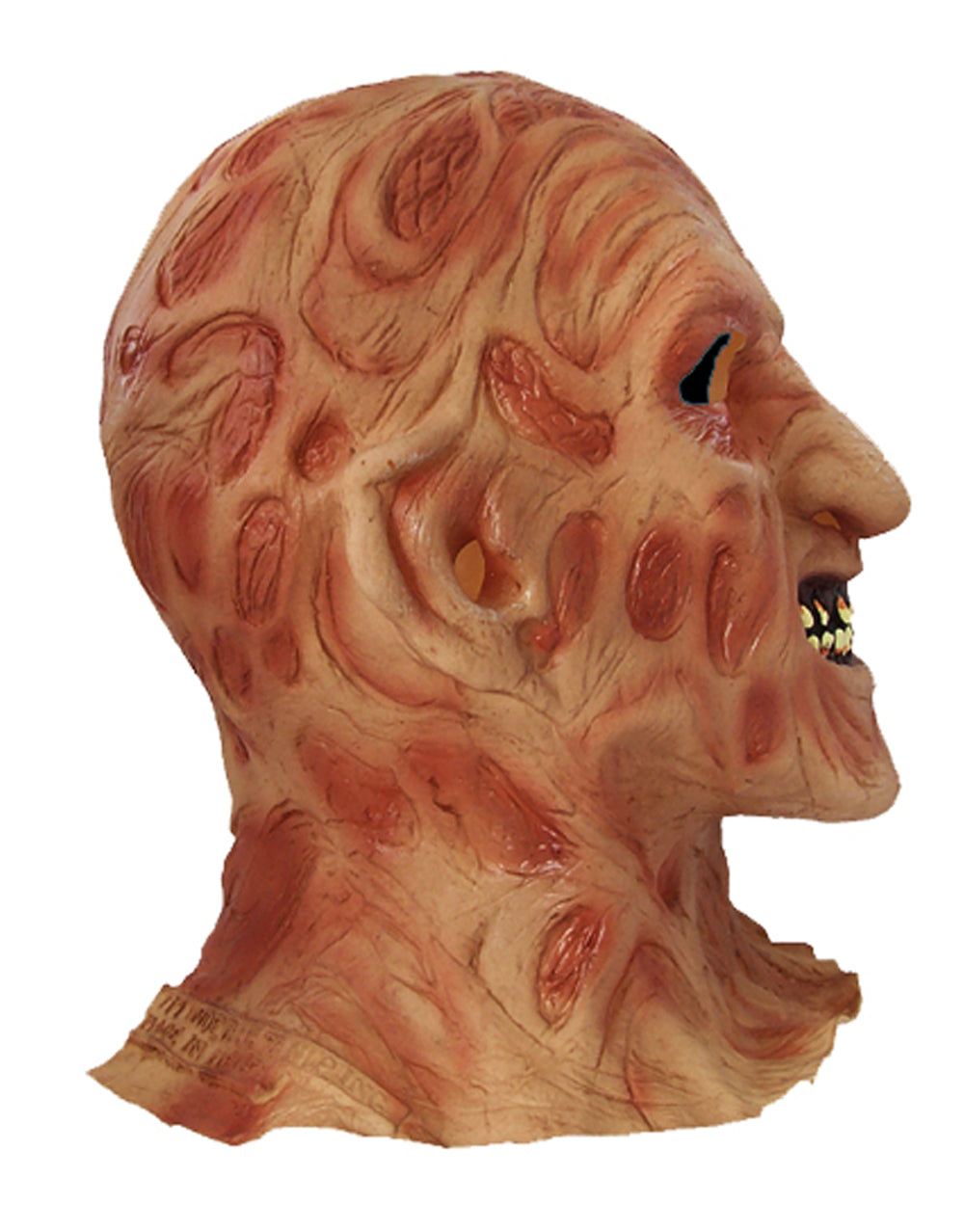 A Nightmare on Elm Street Freddy Krueger full mask costume accessory for adults.
