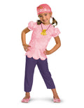 Jake and the Never Land Pirates Izzy classic costume for kids.
