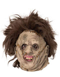 The Texas Chainsaw Massacre Leatherface full foam mask costume accessory for adults.