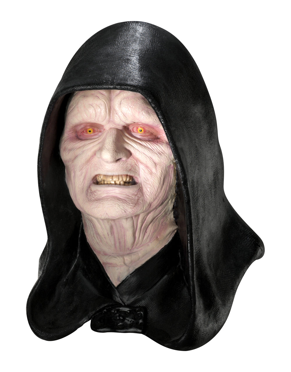 Star Wars Emperor Palpatine full overhead mask costume accessory for adults.