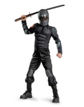 G.I. Joe Snake Eyes muscle chest costume for kids.