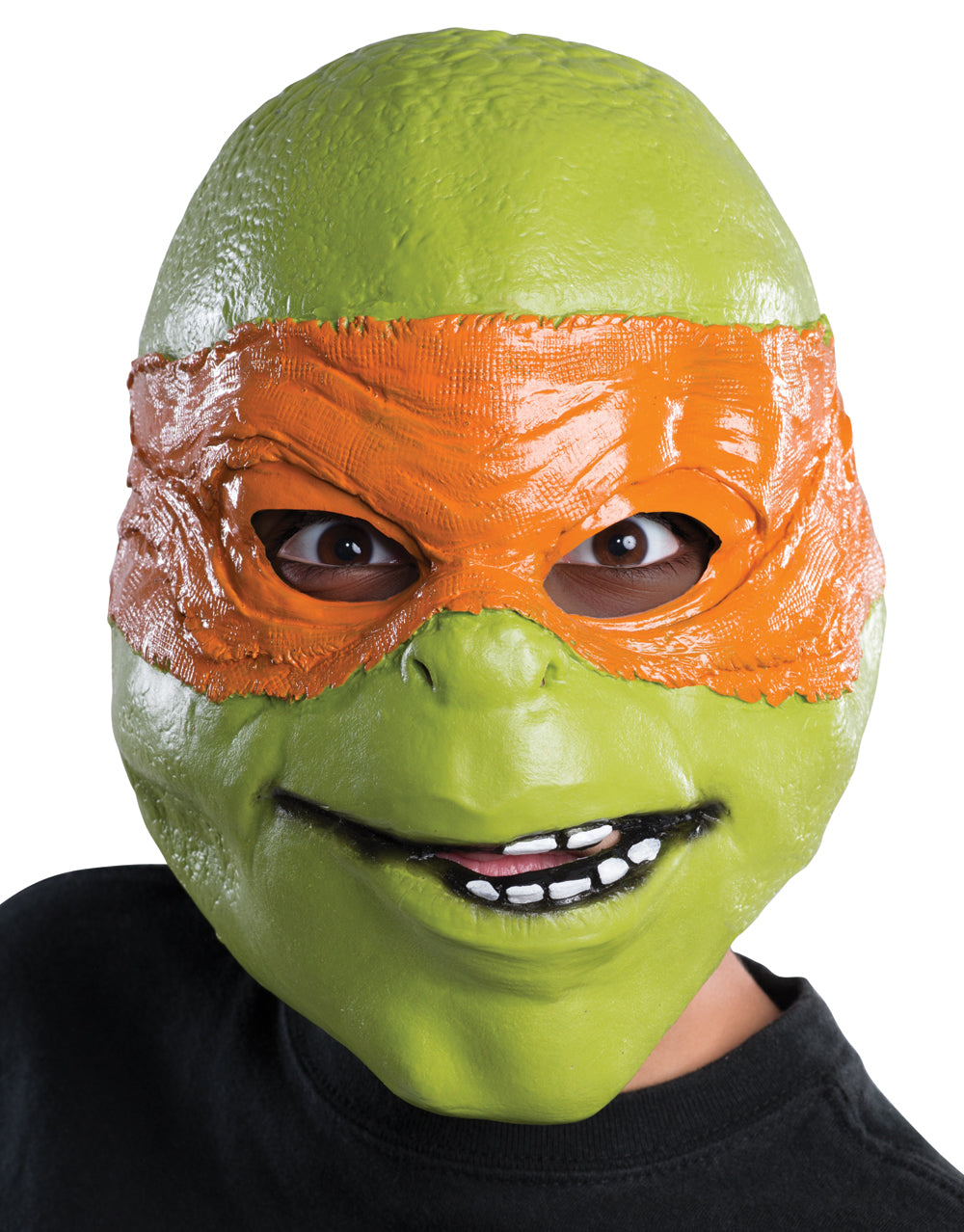 Teenage Mutant Ninja Turtles Michelangelo movie mask costume accessory for kids.