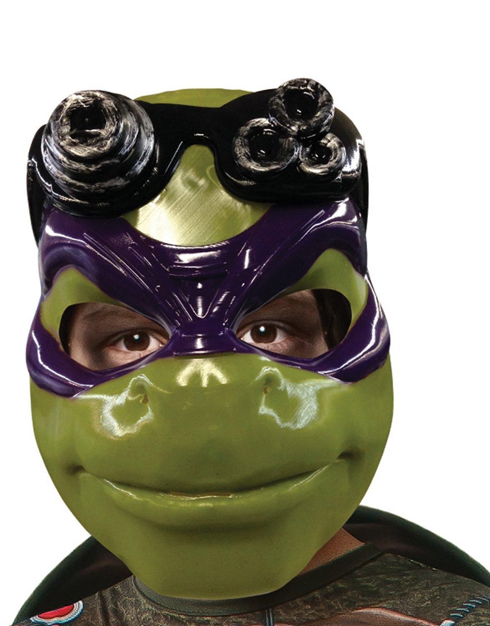 Teenage Mutant Ninja Turtles Donatello mask costume accessory for adults.