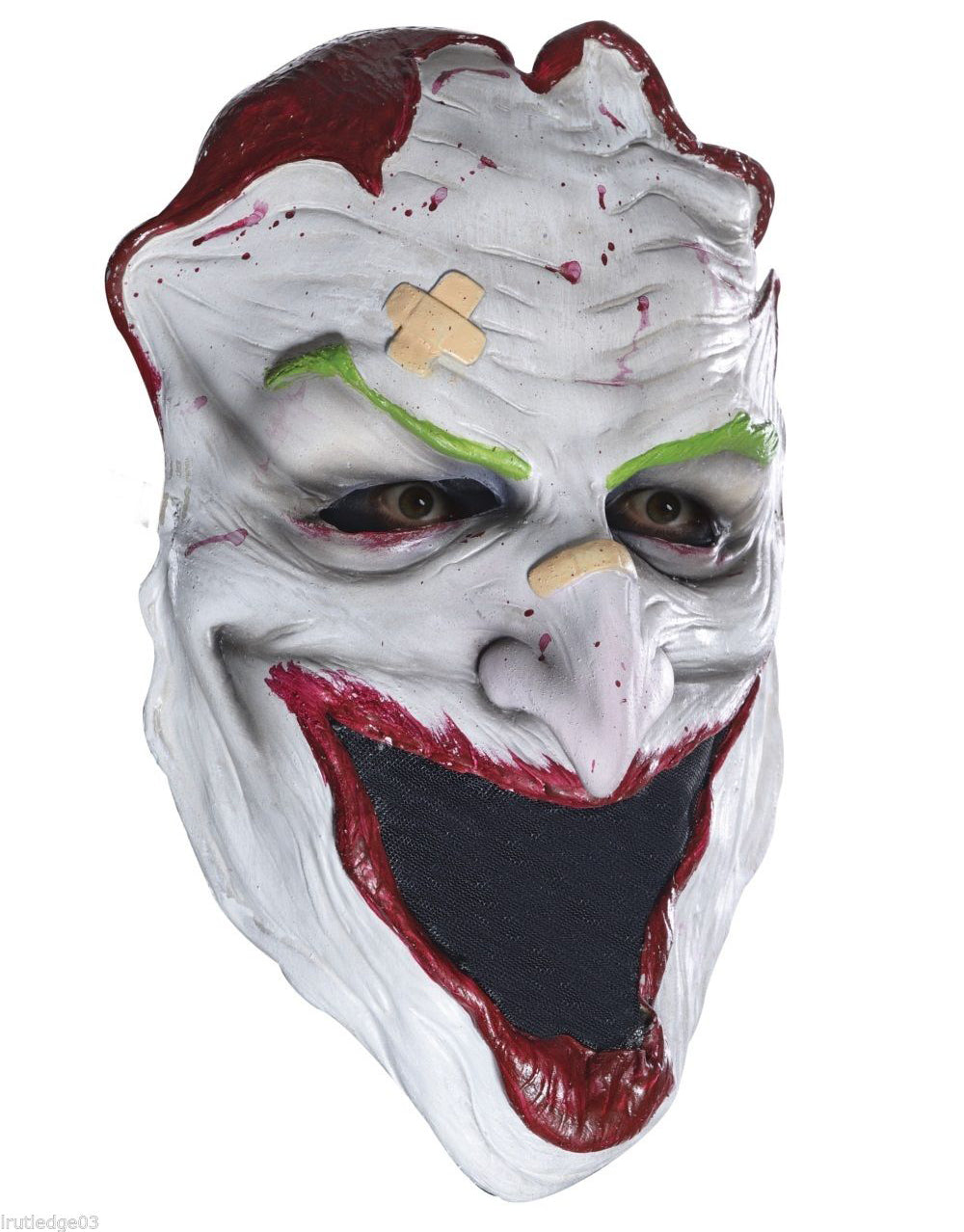 The Joker skin mask costume accessory for adults.