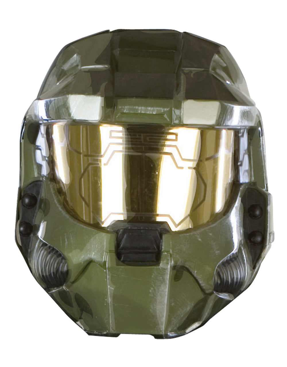 Master Chief Two-Piece Full Head Mask for adults.
