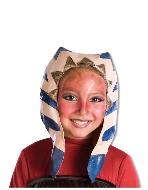 Star Wars Ahsoka headpiece costume accessory for kids.