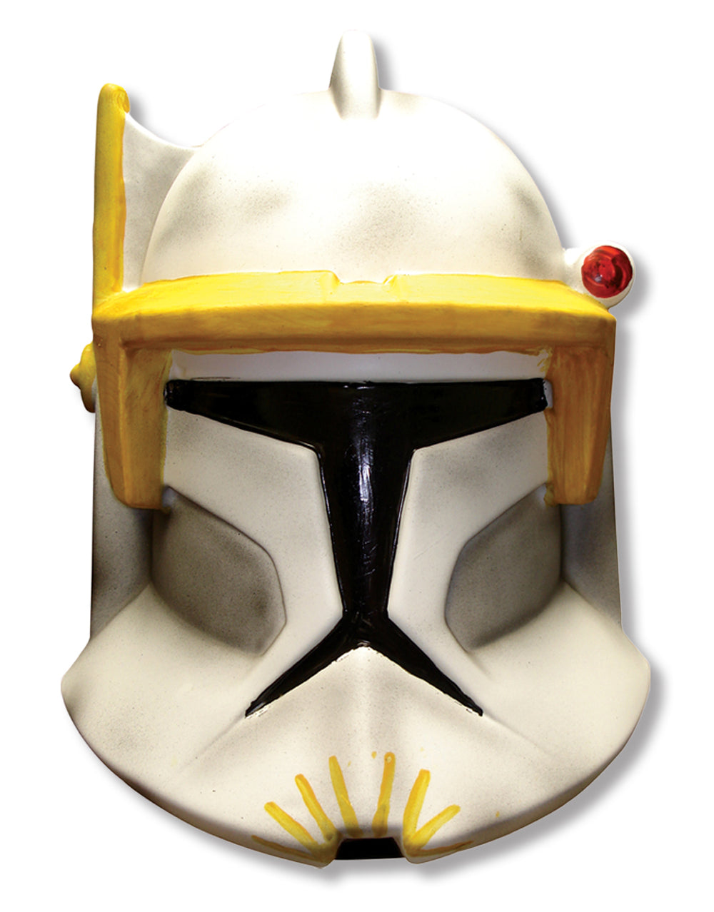 Star Wars Clone Trooper Commander Cody half face mask costume accessory for adults.