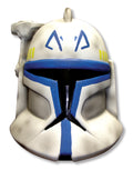 Star Wars Clone Trooper Leader Rex half face mask costume accessory for adults.