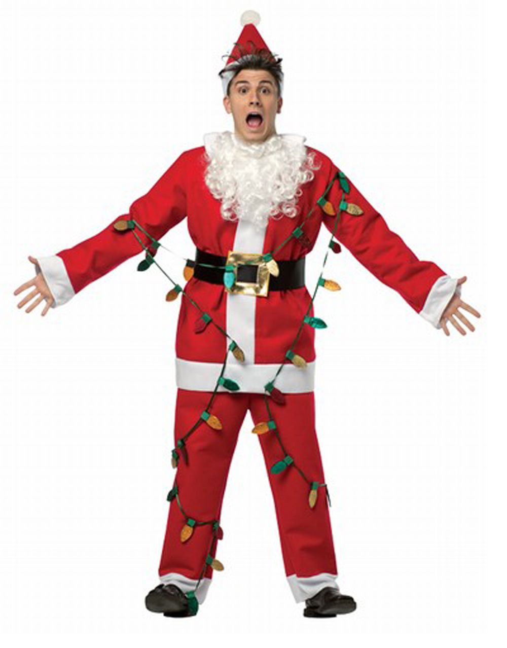 National Lampoon's Christmas Vacation Santa costume for adults.