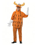 Adventures of Rocky and Bullwinkle and Friends Bullwinkle costume for adults.